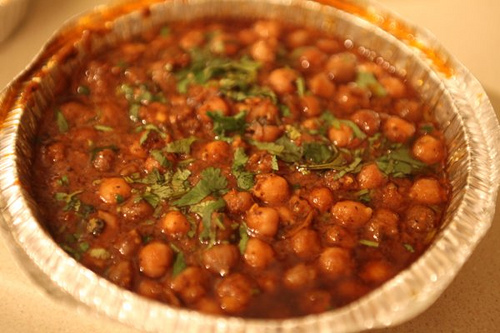 Chole Masala, receta traducida por 9h05, Inc.